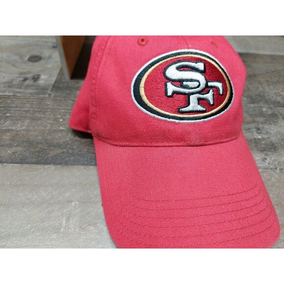 SF/San Francisco 49ers NFL Team Apparel Red Hook N Loop Hat - Picture 8 of 8